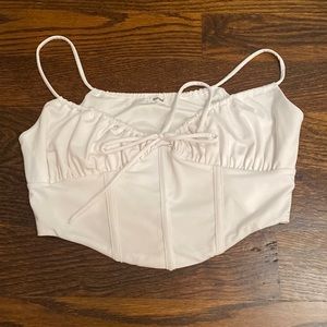 Whitney bustier tank